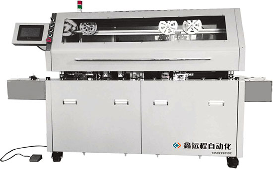 半自動刷剪編織包銅箔機 半自動刷剪編織包銅箔機